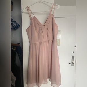 BCBG Generation size six blush dress